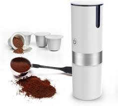 JANEFLY Bärbar USB-kaffebryggare för Bilresor